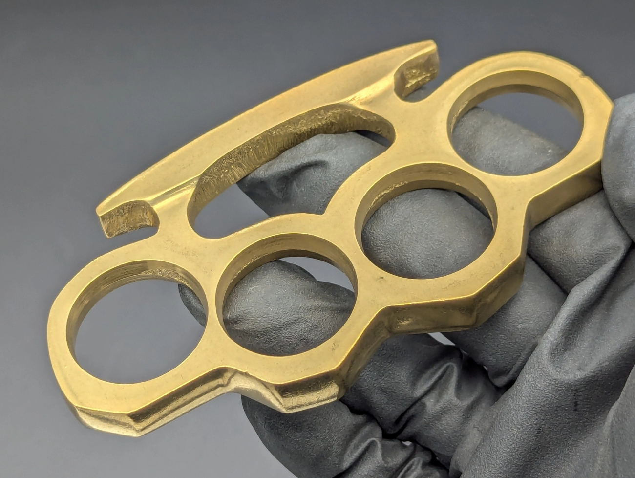 Custom Brass Knuckle Dusters CNC Machining Service