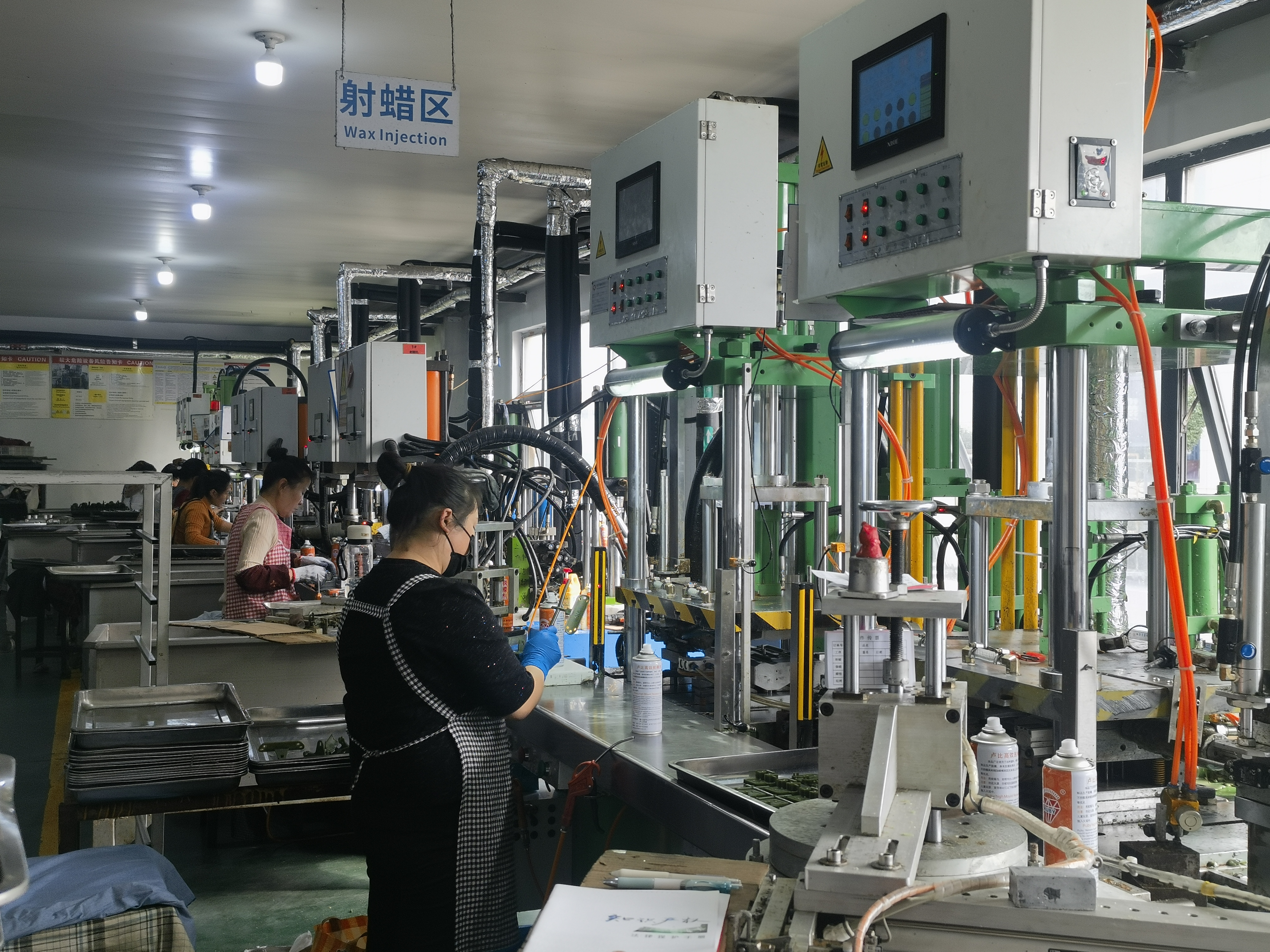 Precision aerospace parts production