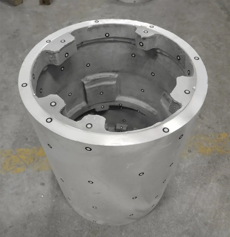 Precision casting structural component for nuclear power