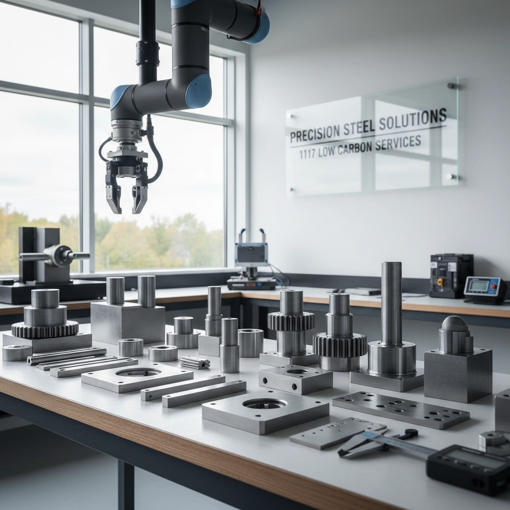 Servizi di Lavorazione di Precisione dell'Acciaio al Carbonio Basso 1117