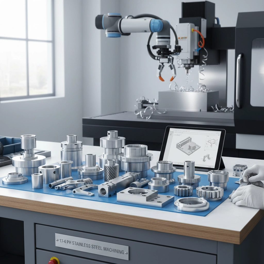 Services d'usinage de l'acier inoxydable 17-4 PH