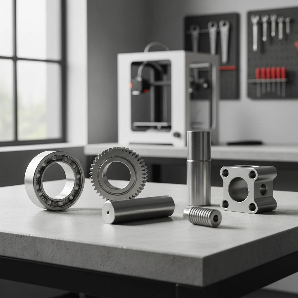 52100 Alloy Steel Machined Parts Precision Manufacturing