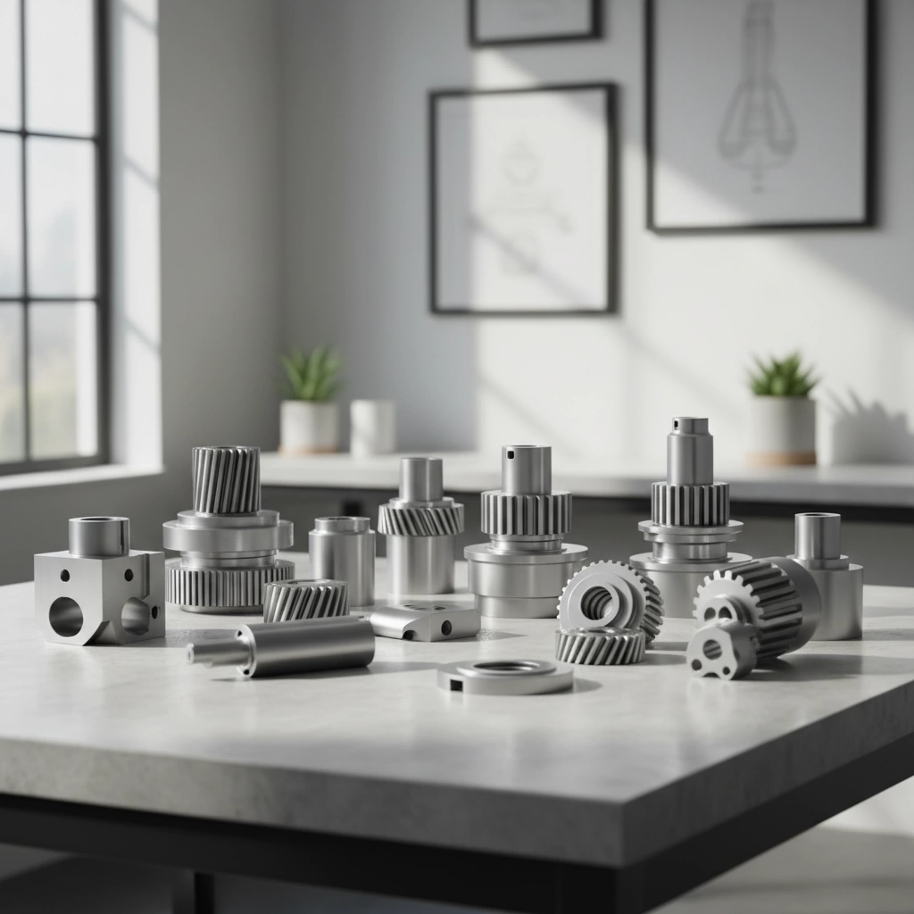 Обработанные детали из сплавной стали 9310, индивидуальное производство с ЧПУ