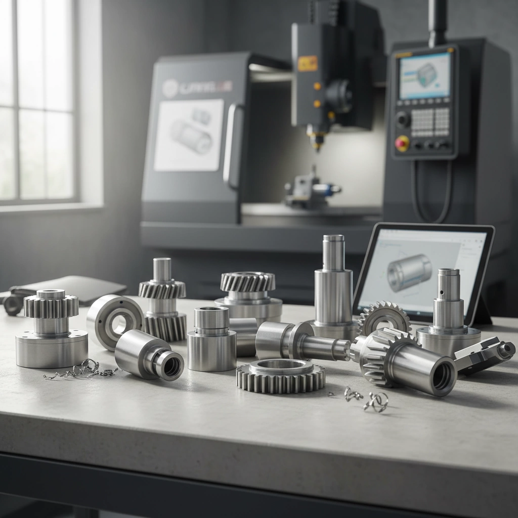 Alloy Steel CNC Milling Turning Components