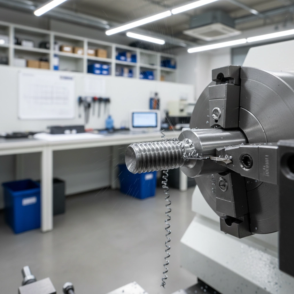 alloy steel screw precision machining