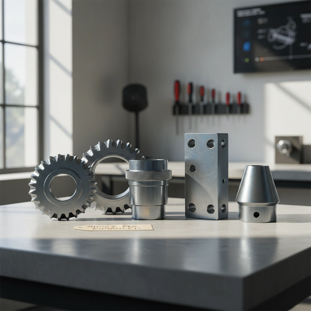 alloy steel machined parts with enhanced properties