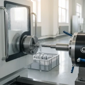 Alloy Steel Screw Machining Services Precision CNC Parts