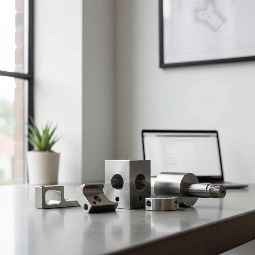 Pièces usinées en alliage d'acier inoxydable 17-4 PH Services CNC