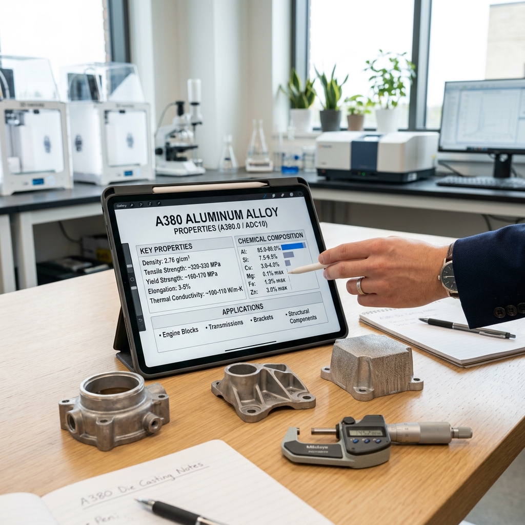 Свойства алюминиевого сплава A380