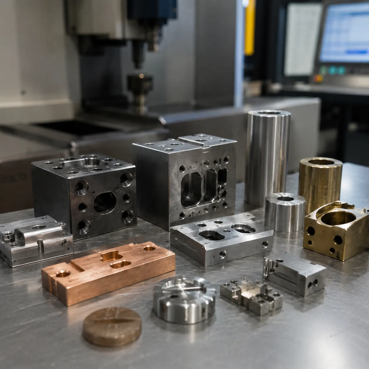 EDM machining tolerances by material type
