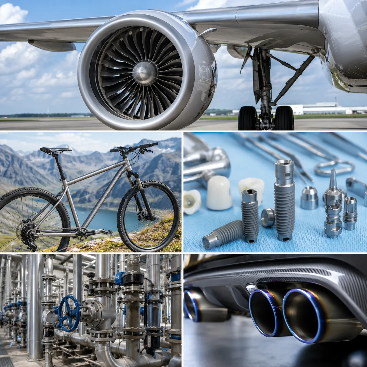 High Tensile Strength Titanium Uses