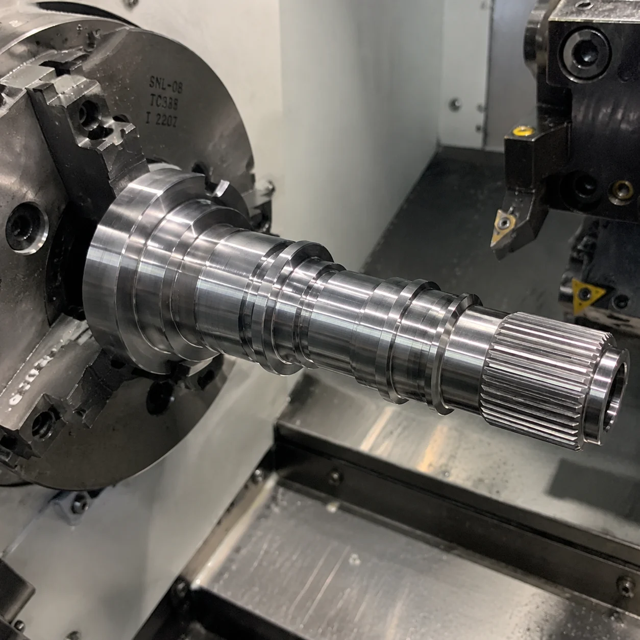 Aerospace turned shaft