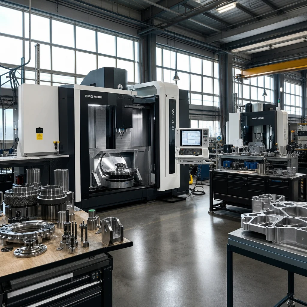 CNC Milling Machine Shop Power