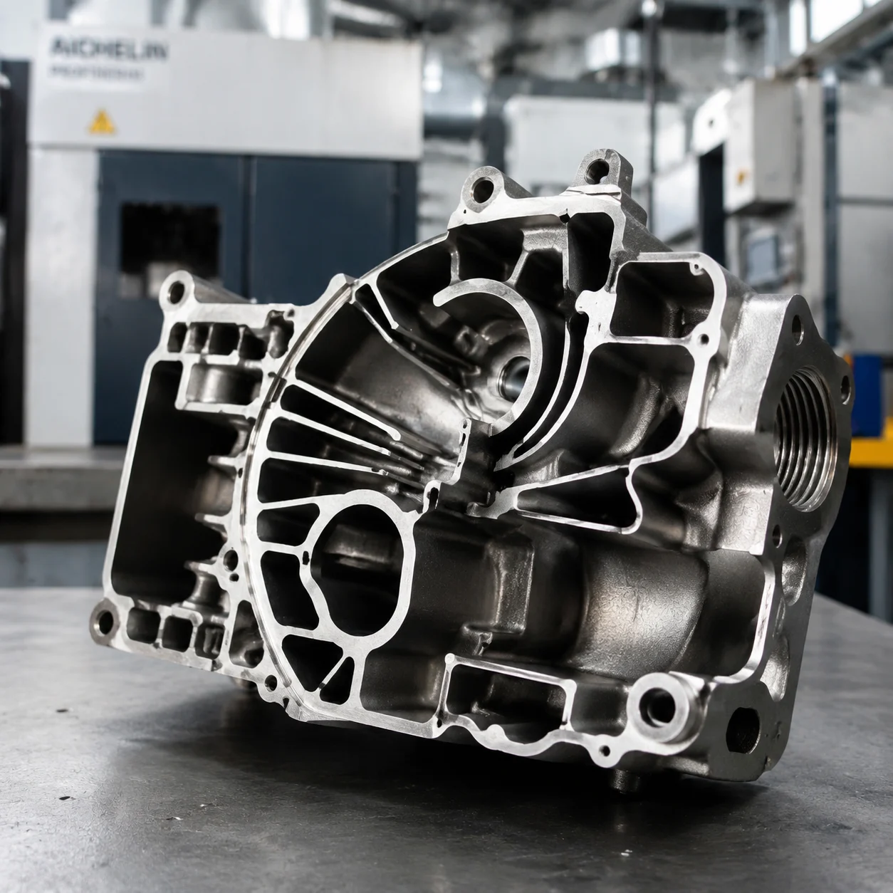 High-complexity stainless steel castings produced via 3D printed patterns