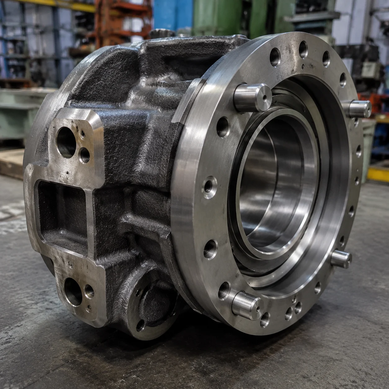 Industrial equipment turned parts