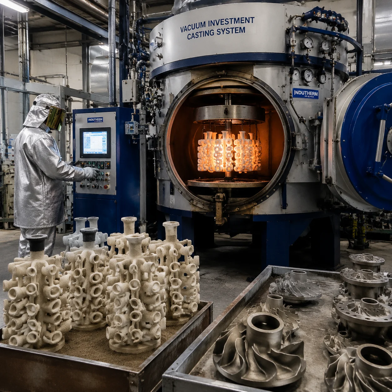 Equipamento de Investimento a Vácuo