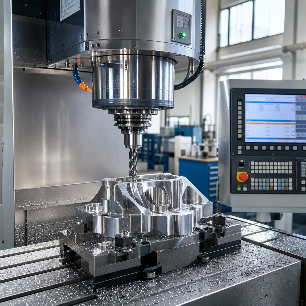 Vastmaterial CNC Milling Process Overview