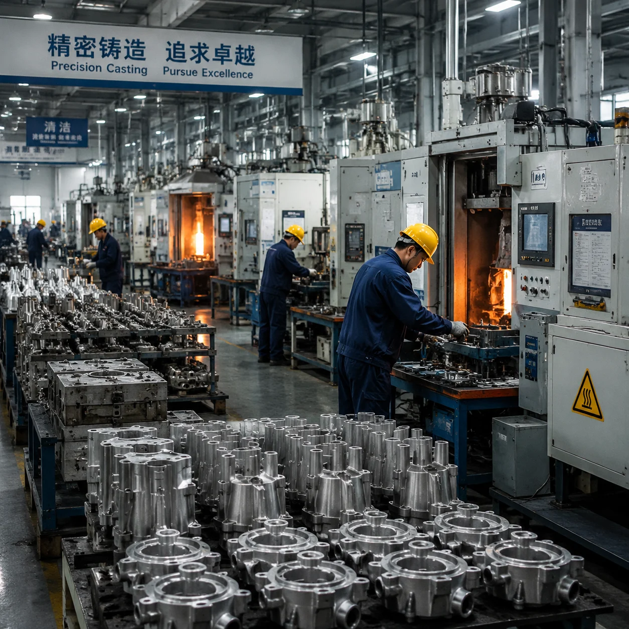 Vastmaterial high-precision investment casting production