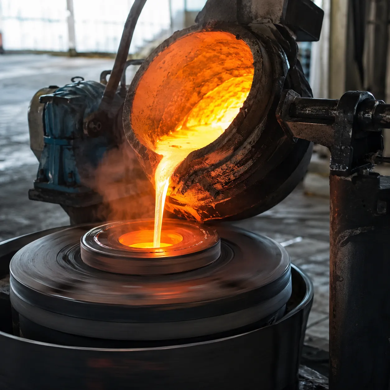 copper bronze centrifugal casting process