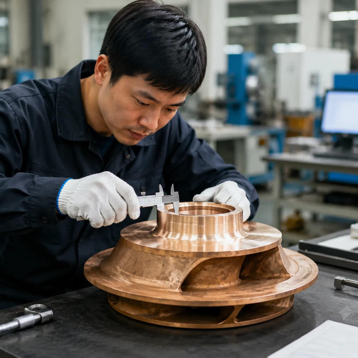 copper bronze centrifugal casting specification check