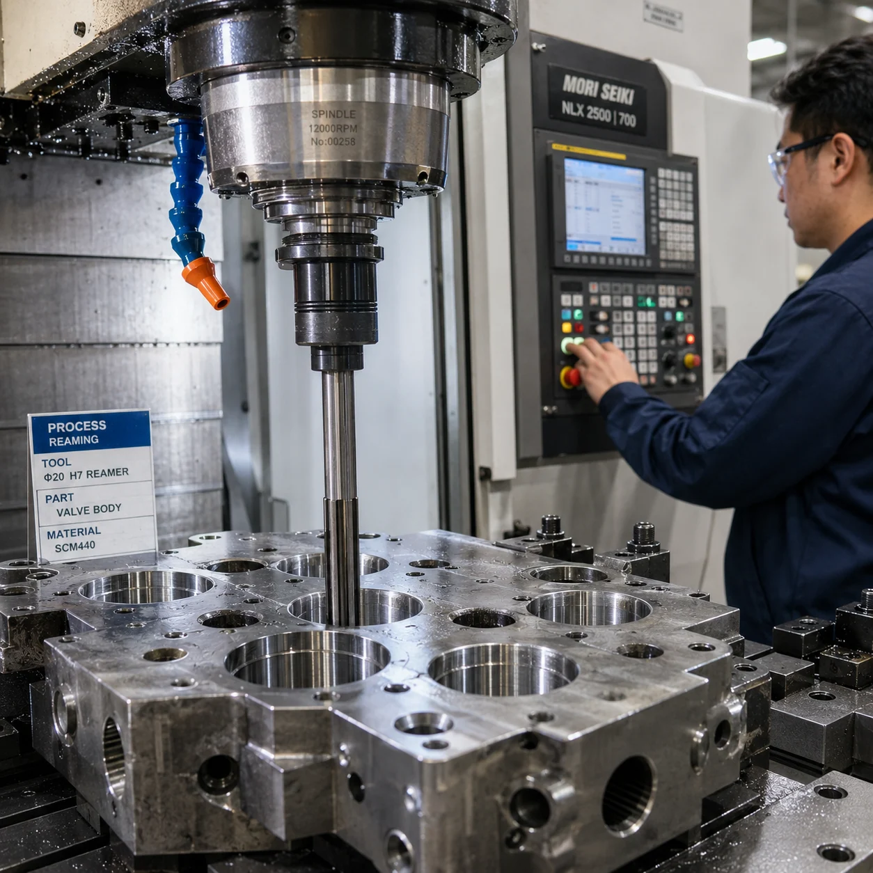 Vastmaterial工廠的定制CNC擴孔工具與精密孔加工流程