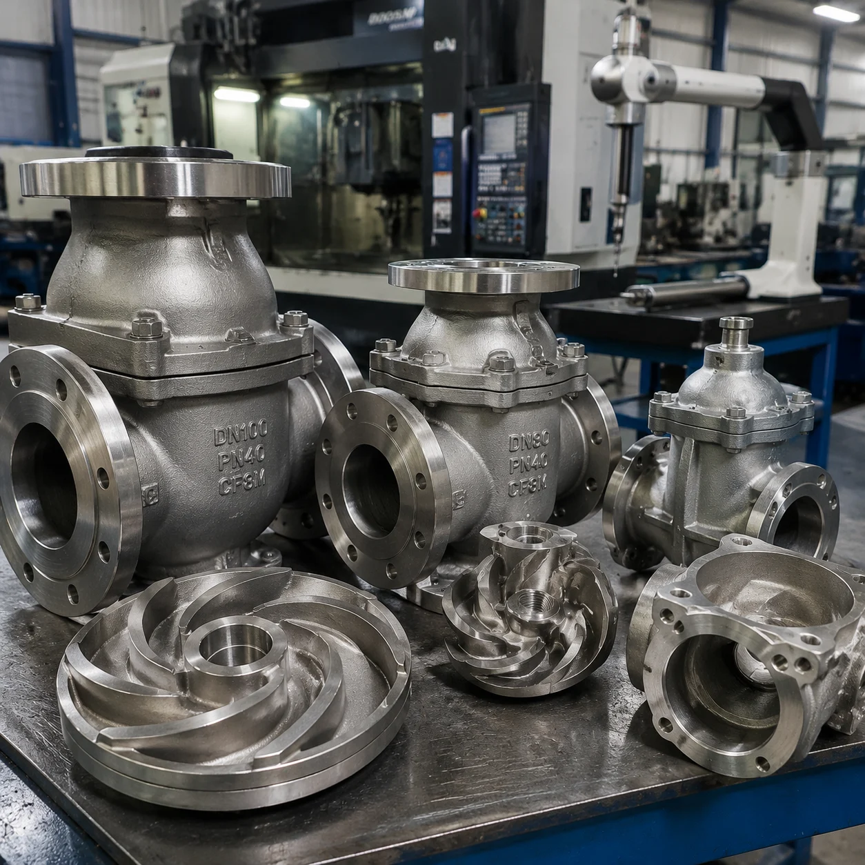 工業閥體與泵零件