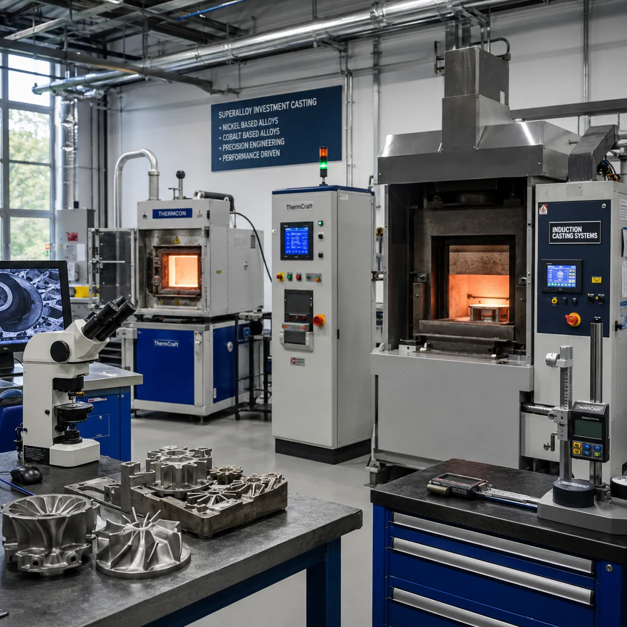 Vastmaterial technical design collaboration and superalloy investment casting tooling timeline illustration
