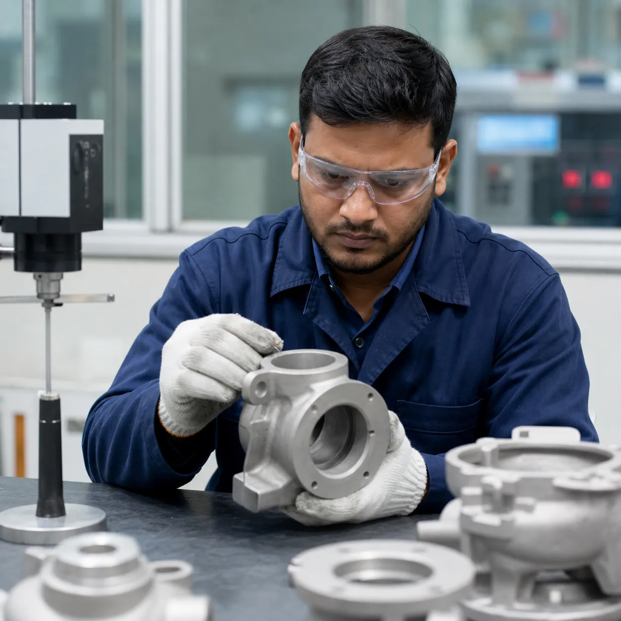 Corrosion-resistant alloy investment casting QA QC inspection