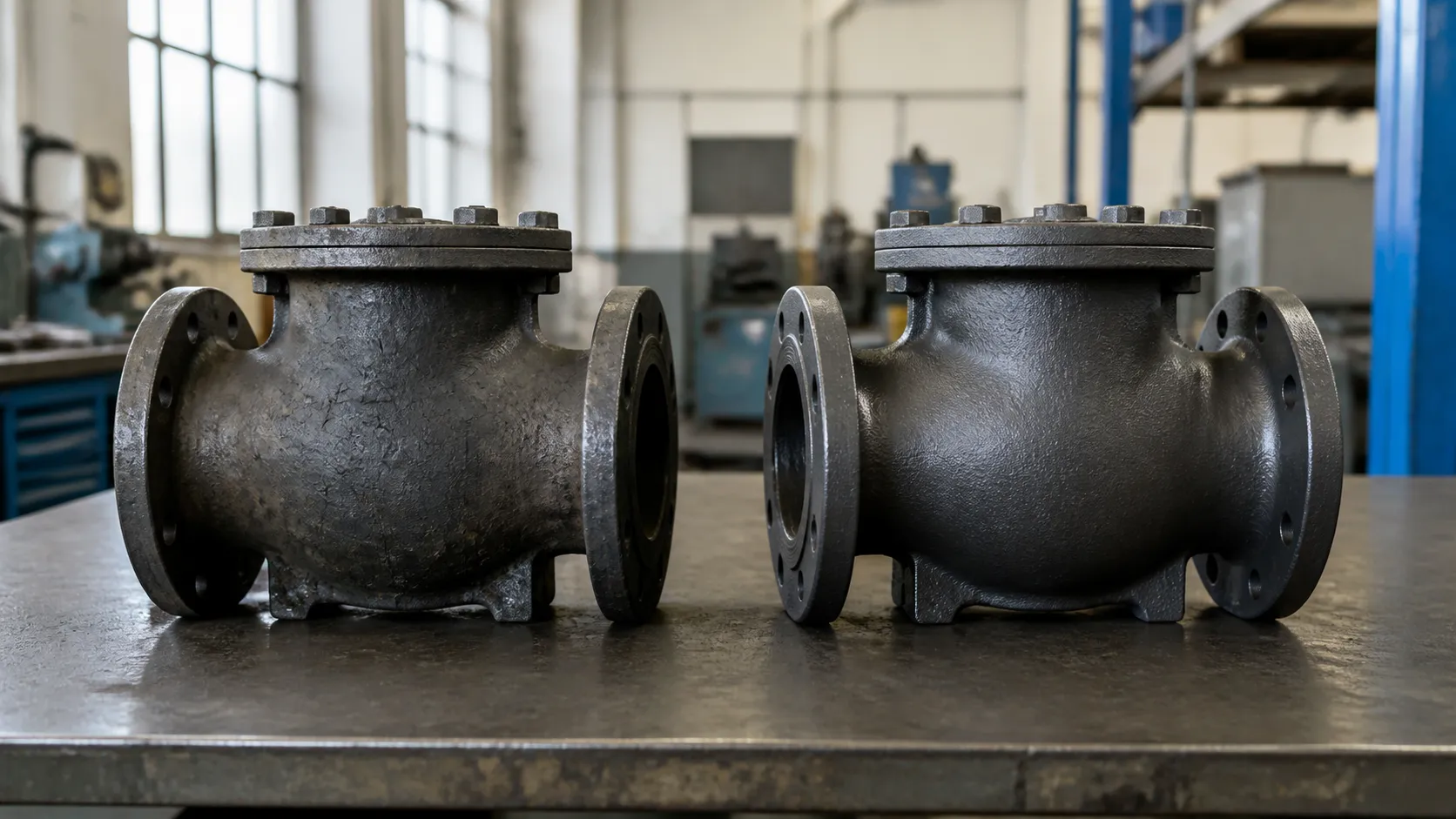 Performance du corps de vanne en fonte vs fonte ductile