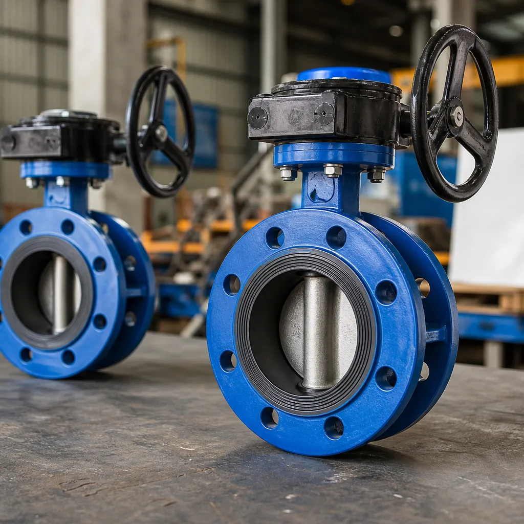 Industrial Cast Iron Butterfly Valve Systems