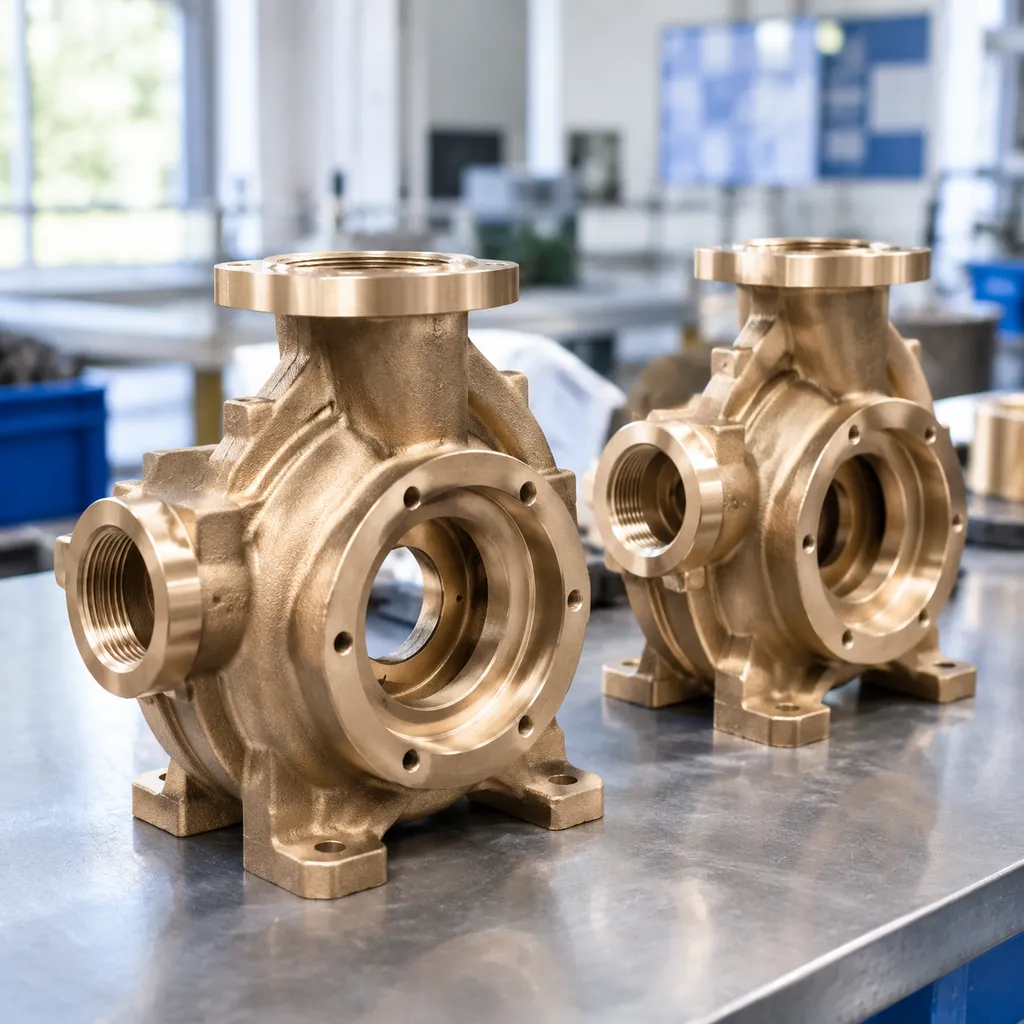 Aluminium Bronze Pump Castings Custom Components