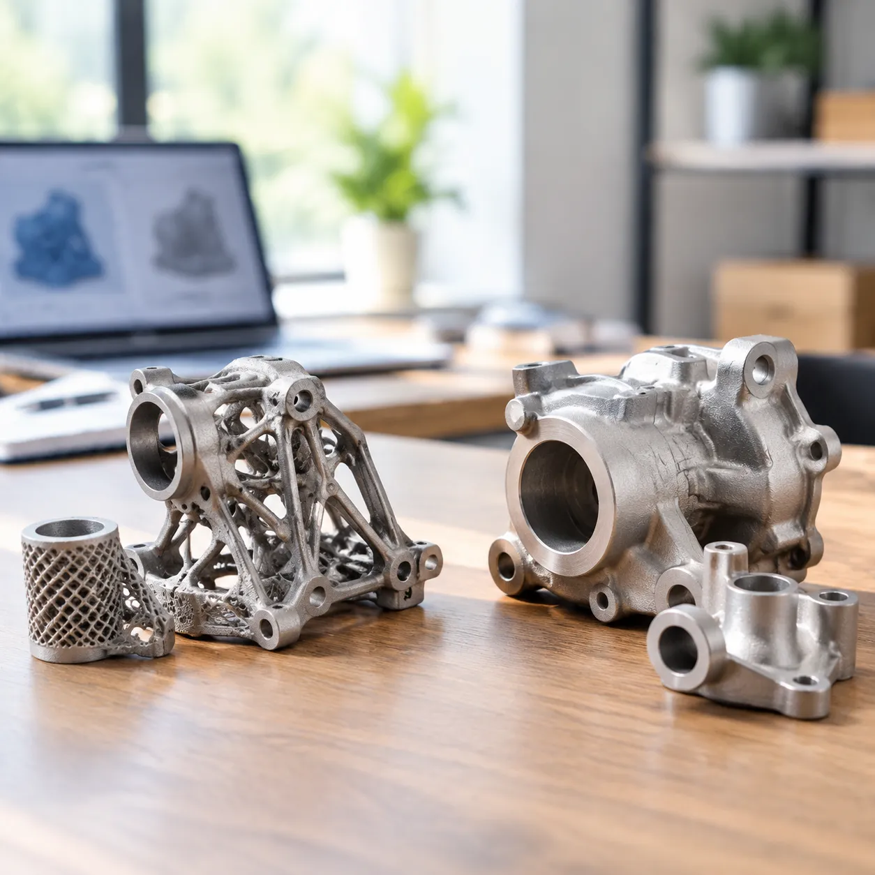 SLM vs investment casting design freedom