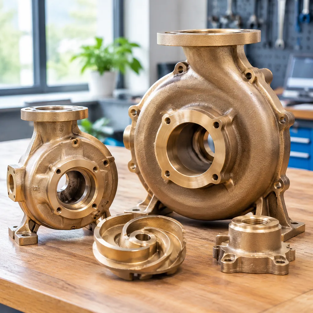 corrosion resistant aluminium bronze pump castings