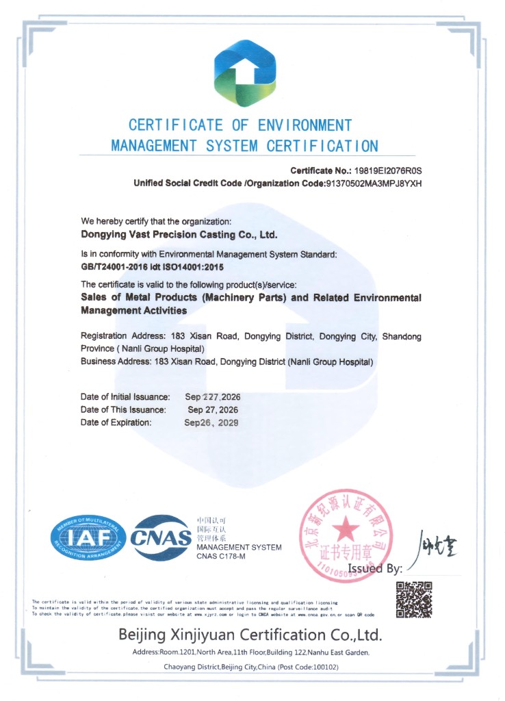 ISO 14001:2015