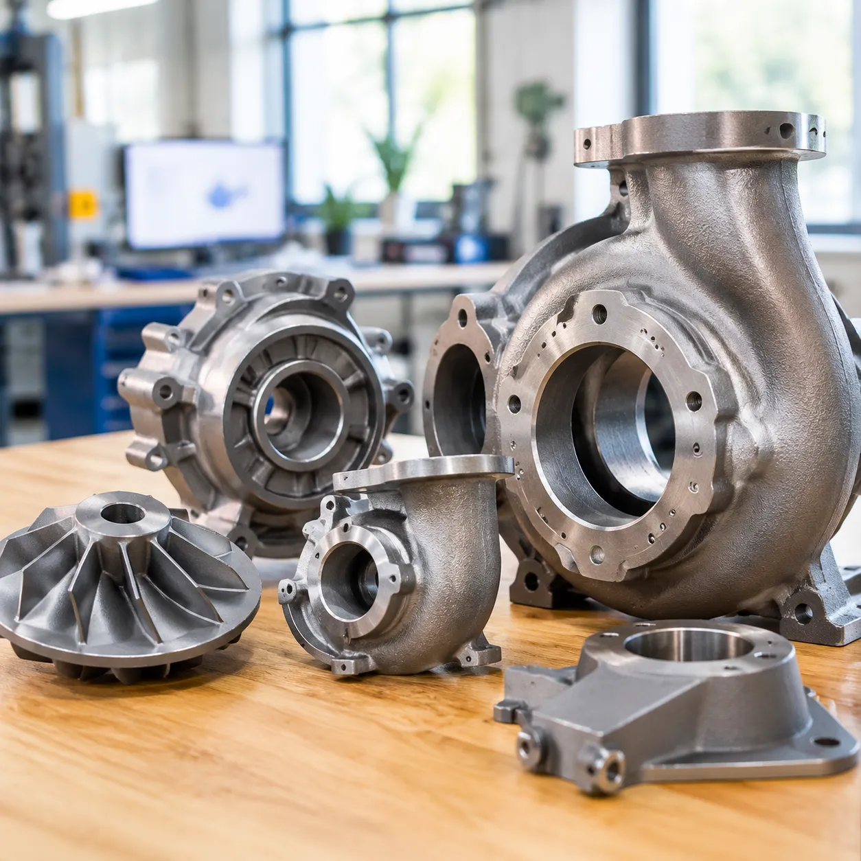 precision power generation investment castings